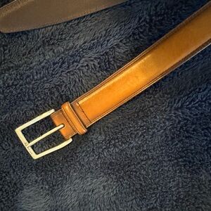 Allen Edmonds Brown Leather Belt Sz. 40